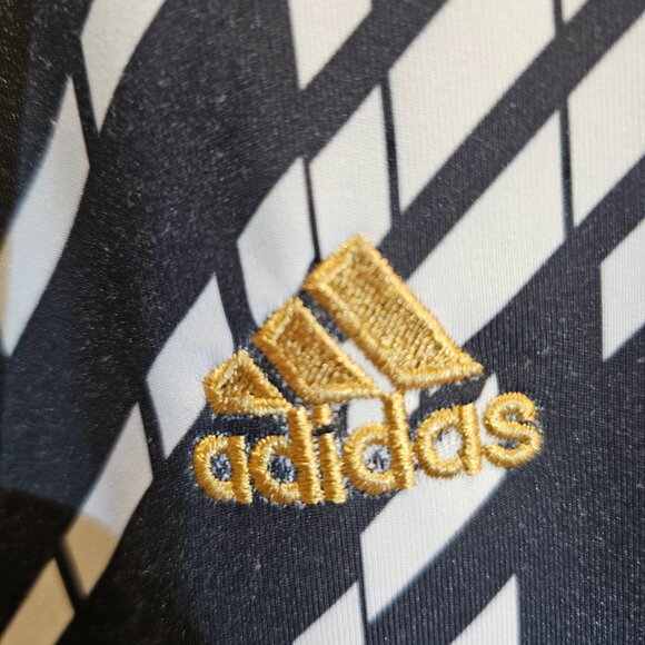 Adidas Tracksuit (Top and Bottom) Zip-Front Bomber-style Jacket w/Zip Pockets - Picture 6 of 14